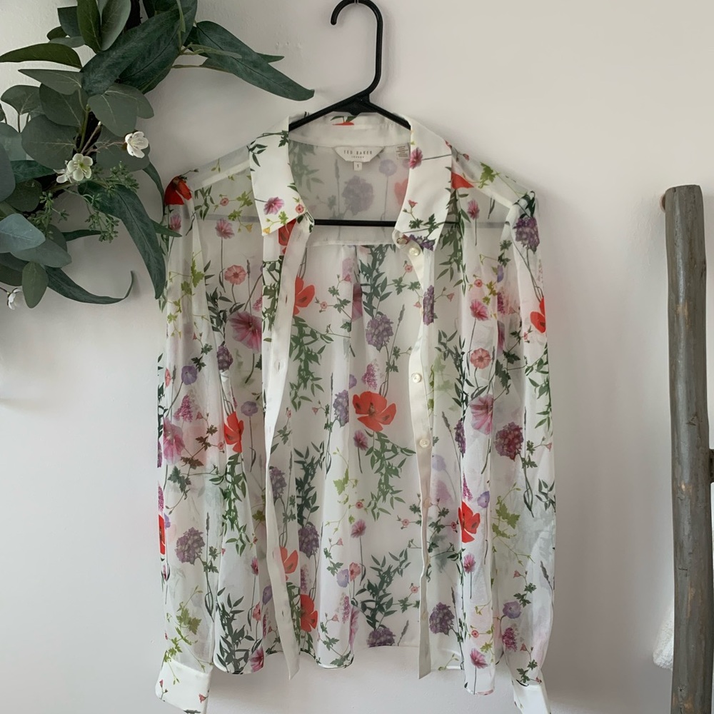 Ted baker floral shirt